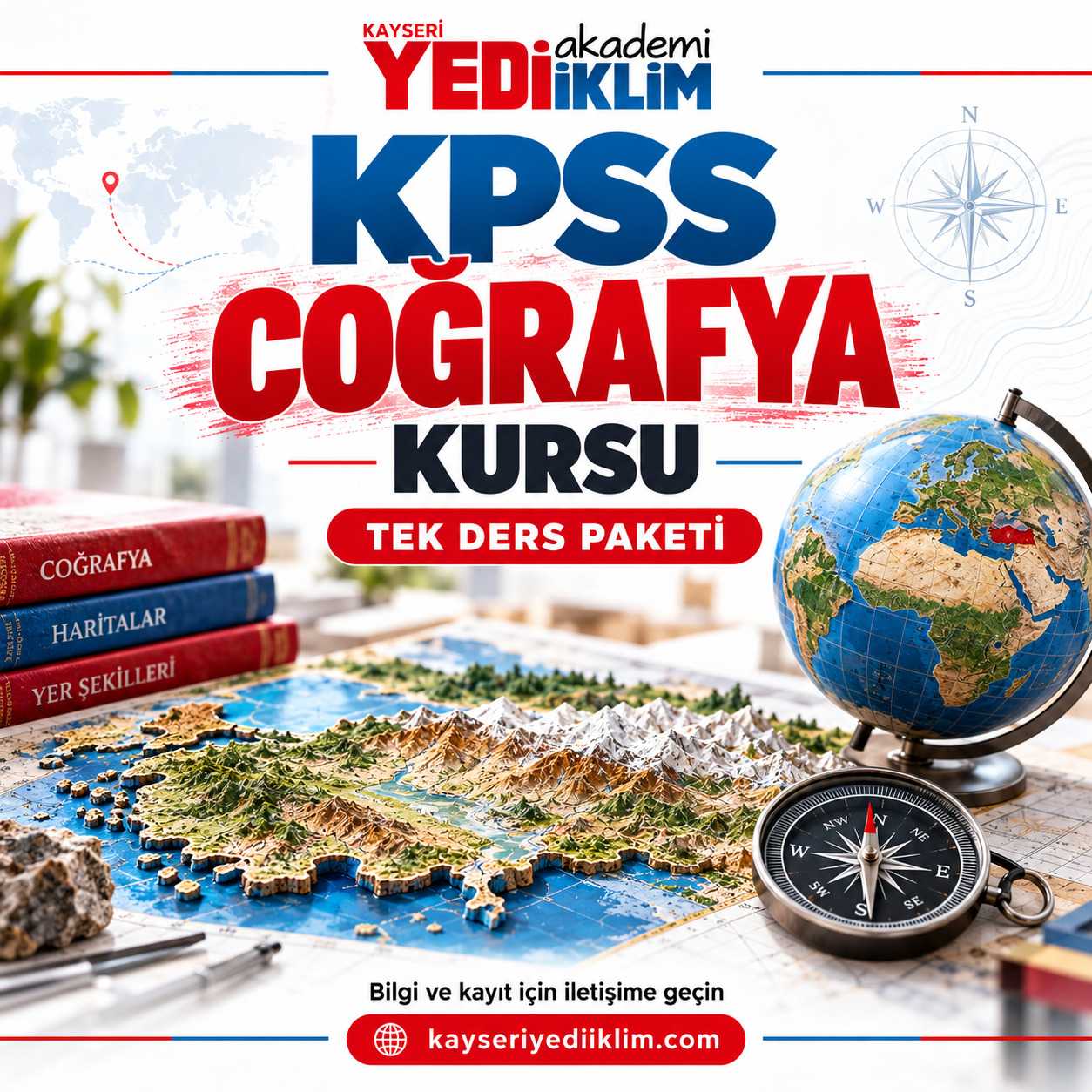KPSS Coğrafya afişi