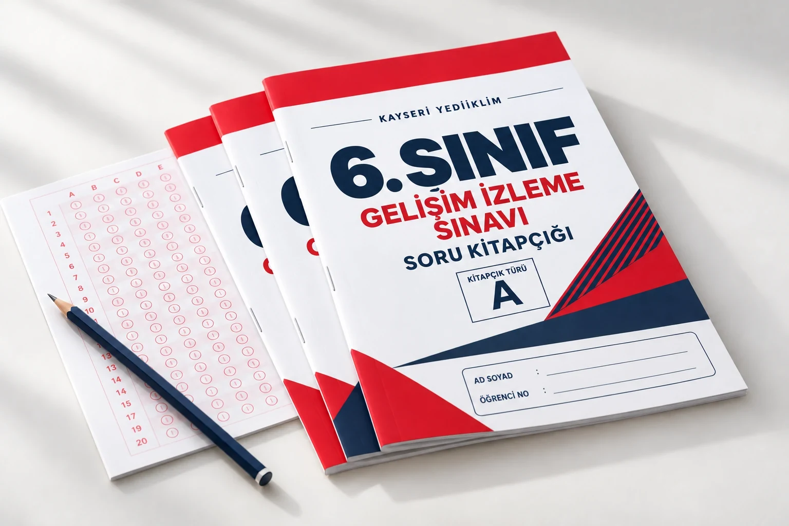 6. Sınıf Gelişim İzleme Sınavı kitapçığı