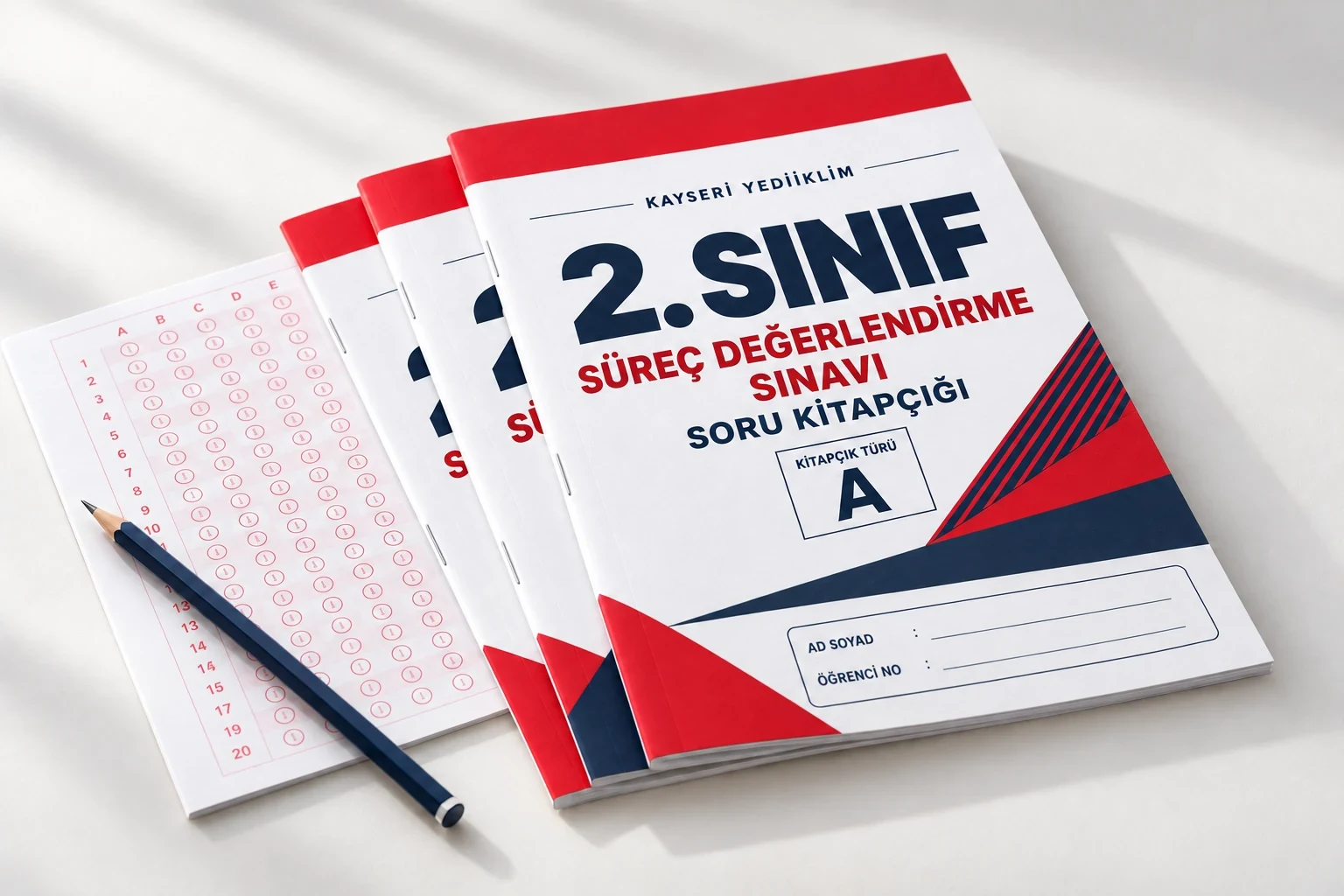 2. Sınıf Süreç Değerlendirme Sınavı kitapçığı