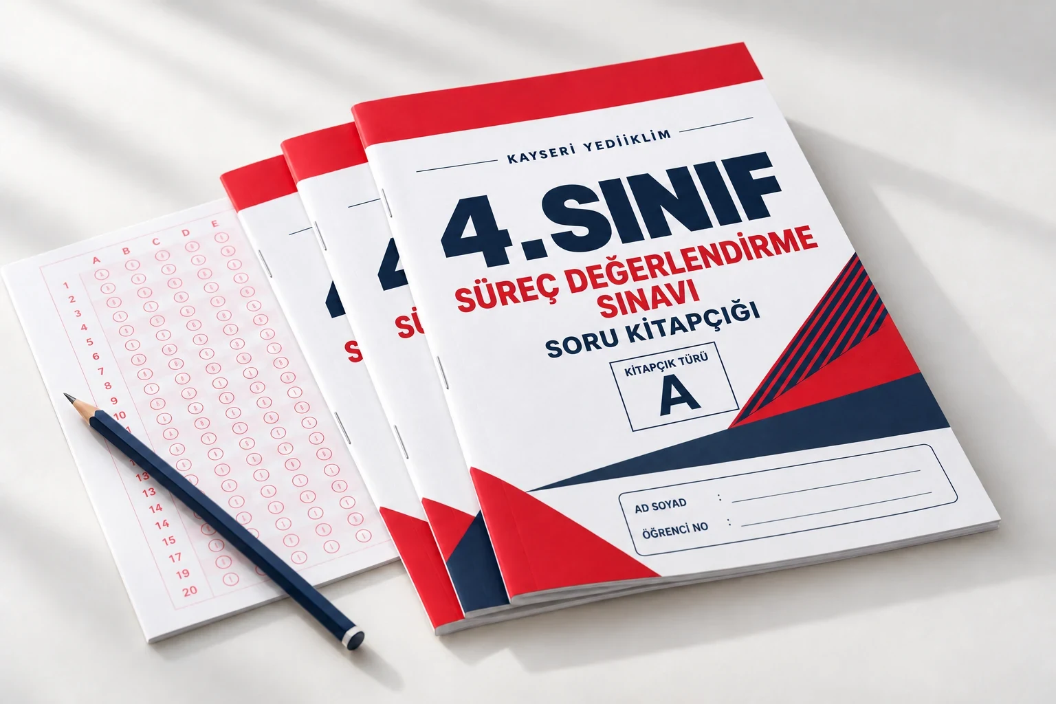 4. Sınıf Süreç Değerlendirme Sınavı kitapçığı