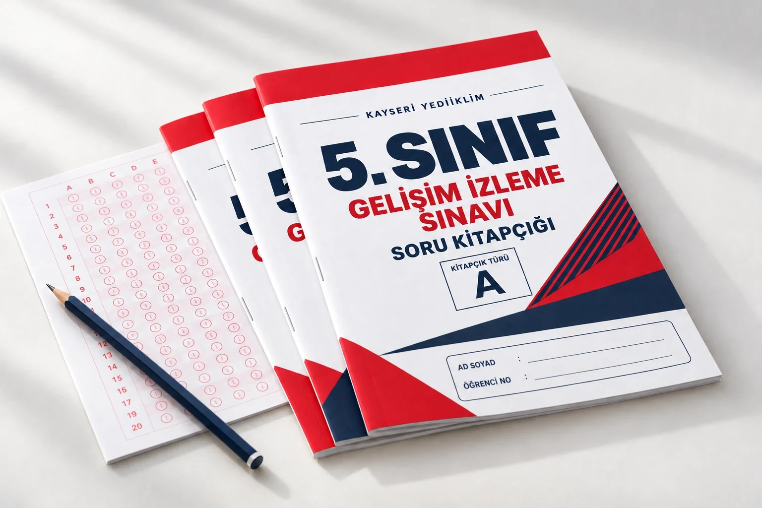 5. Sınıf Gelişim İzleme Sınavı kitapçığı