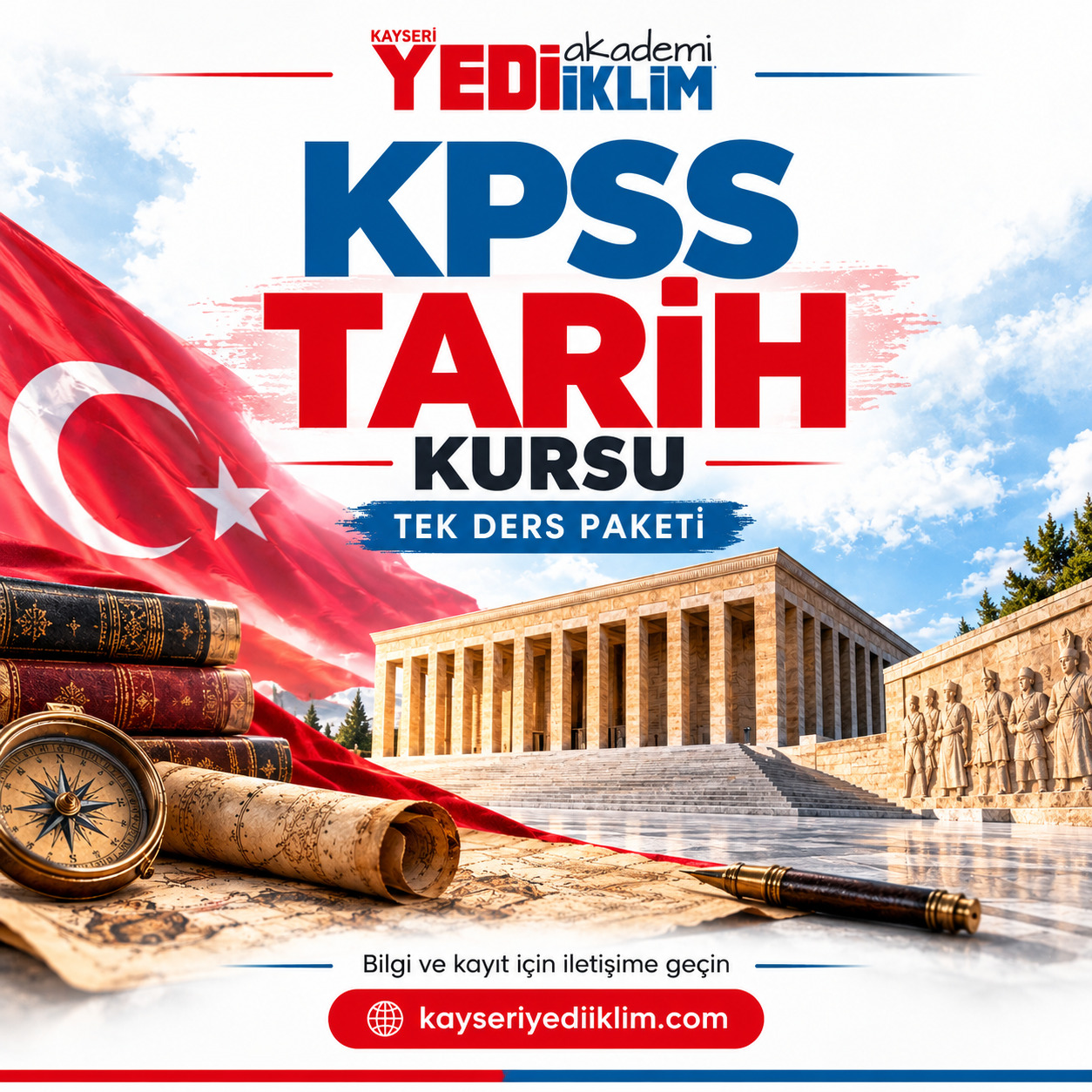 KPSS Tarih afişi